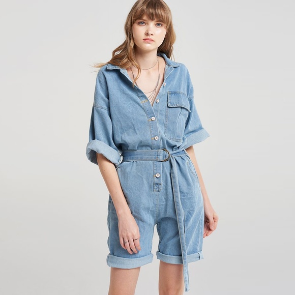 Storets denim jumpsuit Clearance